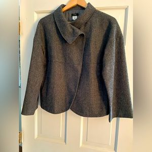 J Crew gray wool jacket